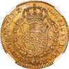 Image 2 : GUATEMALA, Guatemala City, gold bust 4 escudos, Charles IV, 1794 M, very rare, NGC XF 45, "top pop,"