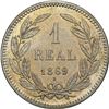 Image 2 : HONDURAS, struck at the Paris Mint, copper-nickel proof pattern 1 real, 1869, E below date, very rar