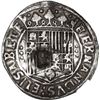 Image 1 : PANAMA, 1 real, incuse "P" countermark on a Seville, Spain, 1 real, Ferdinand-Isabel, special "crown