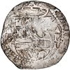 Image 1 : PANAMA, cob 1 real, Philip II, assayer oB to left, mintmark AP above denomination I to right, no Ara