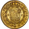 Image 2 : PERU, Cuzco, gold bust 8 escudos, Ferdinand VII, 1824 G.