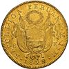 Image 2 : PERU, Lima, gold 8 escudos, 1829/8 JM, NGC AU details / cleaned, ex-Almenara.