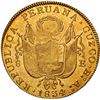 Image 2 : PERU, Cuzco, gold 8 escudos, 1834 Bo.Ar., NGC MS 62, ex-Almenara.