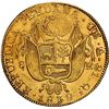 Image 2 : PERU, Cuzco, gold 8 escudos, 1839 A, NGC AU details / rev spot removed, ex-Almenara.