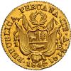 Image 2 : PERU, Cuzco, gold 1 escudo, 1845 A, NGC MS 62, ex-Almenara.