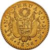 Image 2 : PERU (State of North Peru), Lima, gold 1 escudo, 1838 M, very rare, NGC AU details / cleaned, ex-Ham
