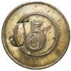 Image 2 : PUERTO RICO (under Spain), Bucarabones, Manuel Monsegur, brass 5 centavos hacienda token, no date (c