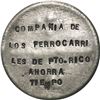 Image 1 : PUERTO RICO (under Spain), Compañía de los Ferrocarriles de Puerto Rico, copper-nickel-zinc fare tok