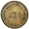 Image 2 : PUERTO RICO (under Spain), Jagua, Ciales, Hacienda de Café Maria Teresa, brass 12½ centavos hacienda
