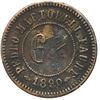 Image 2 : PUERTO RICO (under Spain), Jagua, Ciales, Hacienda de Café Maria Teresa, brass 6¼ centavos hacienda 