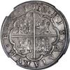 Image 2 : SPAIN, Segovia, milled 8 reales, Philip IV, 1630 P, NGC AU 50.