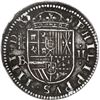 Image 1 : SPAIN, Segovia, milled 2 reales, Philip IV, 1652 with 5/2, assayer BR in monogram, rare.