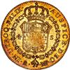 Image 2 : SPAIN, Madrid, gold bust 4 escudos, Charles IV, 1792 MF.