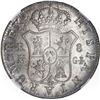 Image 2 : SPAIN, Madrid, bust 8 reales, Ferdinand VII, 1815 GJ, dot between DEI and GRATIA, NGC MS 64, "top po