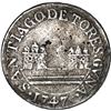 Image 2 : CUBA (under Spain), cast silver proclamation medal, Ferdinand VI, 1747, Guanabacoa, unique GVNA vari