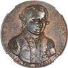 Image 1 : GREAT BRITAIN, bronze medal, 1797, Admiral John Jervis / Battle of Cape St. Vincent, NGC MS 63 RB, "