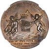 Image 2 : GREAT BRITAIN, bronze medal, 1797, Admiral John Jervis / Battle of Cape St. Vincent, NGC MS 63 RB, "