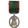 Image 1 : PERU-BOLIVIA CONFEDERATION, Lima, silver medal, Callao Fortress / 1836, very rare, ex-Salbach.