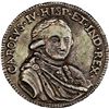 Image 1 : URUGUAY, Montevideo, cast silver proclamation medal, Charles IV, 1789, PCGS AU53, finest and only ex