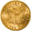 Image 2 : UNITED STATES, New Orleans mint, gold Coronet Liberty Head eagle ($10), 1901-O, PCGS MS62.