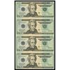 Image 3 : UNITED STATES, two uncut star note sheets: series 2004 $50 and series 2004A $20.