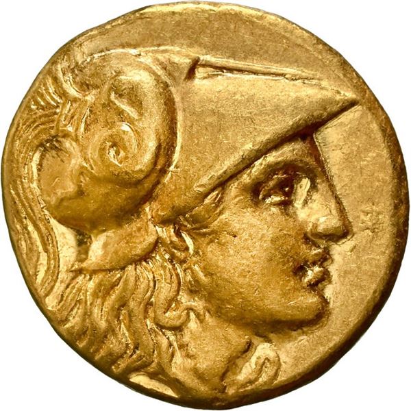 ANCIENT GREEK, Kings of Macedon, early posthumous issue of Lampsacus, AV stater, Alexander III ("the