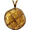 Image 2 : SPAIN, Seville, gold 1 escudo, Charles-Joanna, assayer * to right, mintmark S to left, mounted cross
