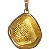 Image 1 : MEXICO, Mexico City, gold cob 8 escudos, Charles II, assayer L, plain cross (1695-99), ex-1715 Fleet