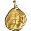 Image 2 : MEXICO, Mexico City, gold cob 8 escudos, Charles II, assayer L, plain cross (1695-99), ex-1715 Fleet