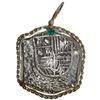 Image 1 : BOLIVIA, Potosí, cob 8 reales, Philip III, assayer T, quadrants of cross transposed, Grade 1, ex-Ato