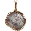 Image 2 : BOLIVIA, Potosí, cob 8 reales, Philip IV, assayer T (1630s), ex-Concepción (1641), mounted shield-si