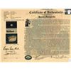 Image 2 : Lot of four small, natural pearls with original Fisher certificates, ex-Santa Margarita (1622).