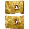 Image 1 : Celtic or Roman hammered gold, probably 1st century AD, found in Colchester, England, in 2022.