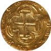 Image 2 : SPAIN, Toledo, gold cob 2 escudos, Philip II, assayer M above denomination II to right, mintmark oT 