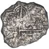 Image 2 : BOLIVIA, Potosí, cob 4 reales, Philip III, assayer not visible, Grade 4.