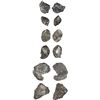 Image 1 : BOLIVIA, Potosí, lot of six fragments of 2, 4, and 8 reales, Philip II and III, assayers not visible