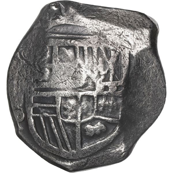 MEXICO, Mexico City, cob 8 reales, Philip IV, assayer P.