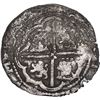 Image 2 : PERU, Lima, cob 2 reales, Philip II, assayer Diego de la Torre, *-ii to left, P-oD to right, ex-Chri