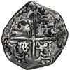 Image 2 : BOLIVIA, Potosí, cob 8 reales, Philip IV, assayer P (1620s), quadrants of cross transposed, "flat" l