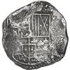 Image 1 : BOLIVIA, Potosí, cob 8 reales, Philip IV, assayer not visible (1630s).