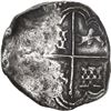 Image 2 : BOLIVIA, Potosí, cob 4 reales, Philip IV, assayer not visible (1620s).