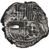 Image 1 : BOLIVIA, Potosí, cob 4 reales, Philip IV, assayer not visible (1630s).