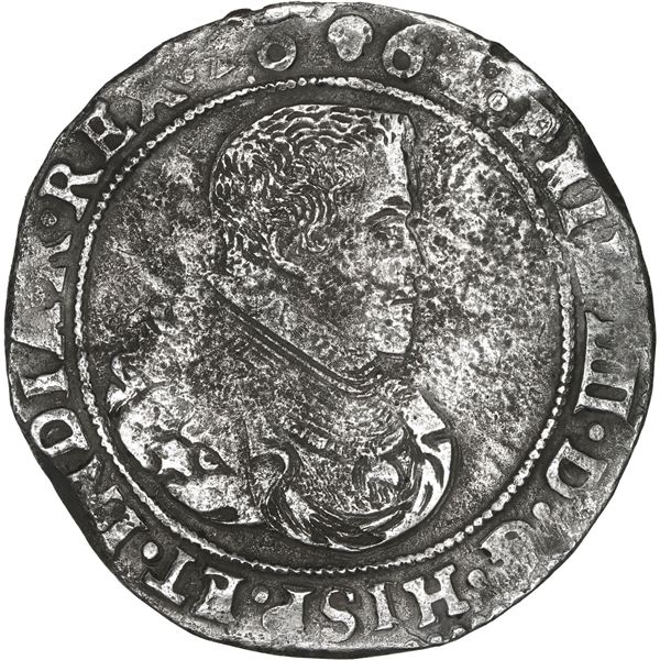 NETHERLANDS (Spanish), Brabant, Brussels mint, portrait ducatoon, Philip IV, 1664.