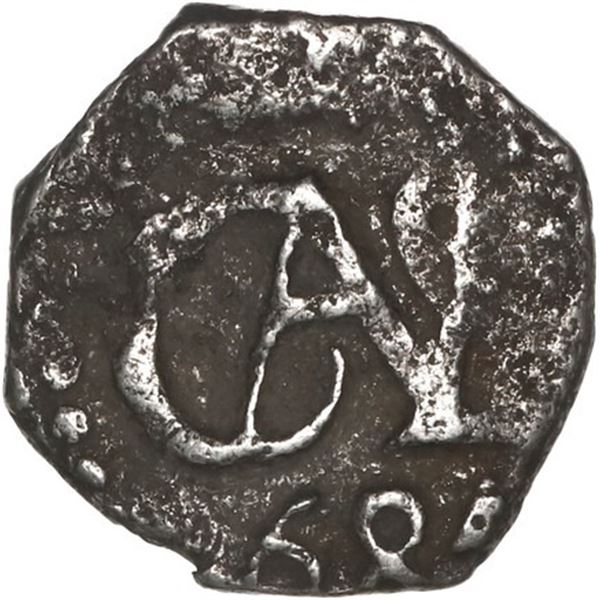 PERU, Lima, cob ½ real, 1684.
