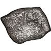 Image 2 : MEXICO, Mexico City, cob 8 reales, (1714) J, new-style obverse, old-style reverse.