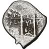 Image 1 : BOLIVIA, Potosí, cob 1 real, 1668 E.
