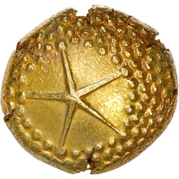 INDIA (British), Madras Presidency, gold "star" pagoda, no date (1740-1807).