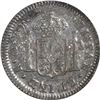 Image 2 : MEXICO, Mexico City, bust ½ real, Charles III, 1783 FF, ANACS VF 35 ("El Cazador" Shipwreck Label).