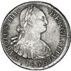 Image 1 : PERU, Lima, bust 8 reales, Charles IV, 1806 JP.