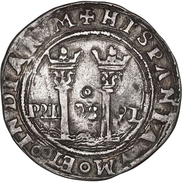 MEXICO, Mexico City, 1 real, Charles-Joanna, "Late Series," assayer L to left, mintmark M to right (